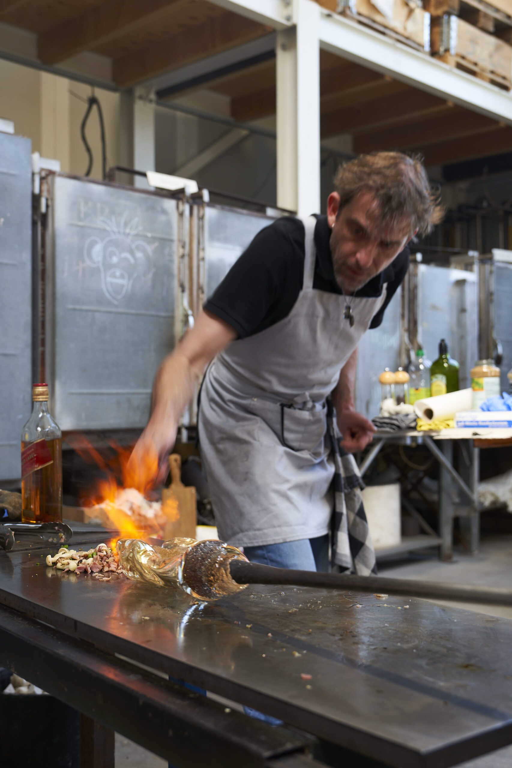 koken op glas event